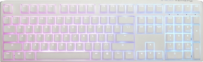 Picture of Klawiatura Ducky Ducky One 3 Classic Pure White Gaming Tastatur, RGB LED - MX-Speed-Silver (US)