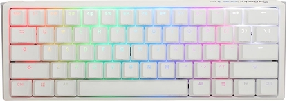 Picture of Klawiatura Ducky Ducky One 3 Classic Pure White Mini Gaming Tastatur, RGB LED - MX-Brown