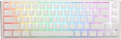 Picture of Klawiatura Ducky Ducky One 3 Classic Pure White SF Gaming Tastatur, RGB LED - MX-Silent-Red