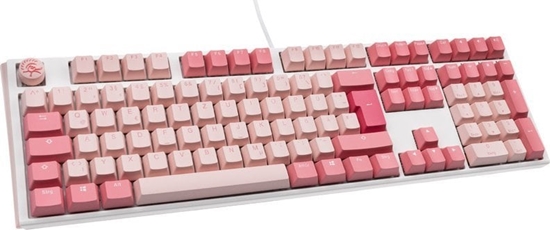 Picture of Klawiatura Ducky Ducky One 3 Gossamer Pink Gaming Tastatur - MX-Ergo-Clear