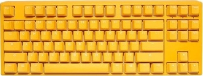 Picture of Klawiatura Ducky Ducky One 3 Yellow TKL Gaming Keyboard, RGB LED - MX-Silent-Red (US)