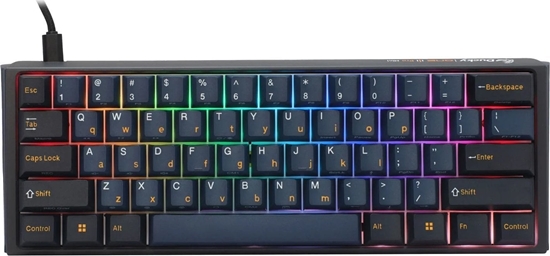 Picture of Klawiatura Ducky Ducky One 3 Pro Mini Nazca Line Gaming Tastatur, mechanisch, 8.000 Hz, Hot Swap, RGB - Cherry MX2A Speed Silver, ANSI (US)