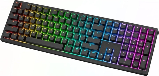 Picture of Klawiatura Ducky Ducky Zero 6108 Classic Black Wireless Gaming Tastatur - MX2A Red (US)