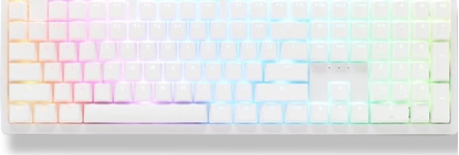 Picture of Klawiatura Ducky Ducky Zero 6108 Pure White Wireless Gaming Tastatur - MX2A Speed-Silver (US)
