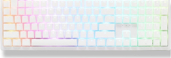 Picture of Klawiatura Ducky Ducky Zero 6108 Pure White Wireless Gaming Tastatur - MX2A Speed-Silver (US)