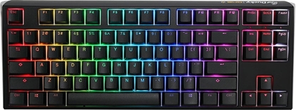 Attēls no Klawiatura Ducky One 3 Classic Black/White TKL Gaming klawiatura RGB LED - MX-Brown