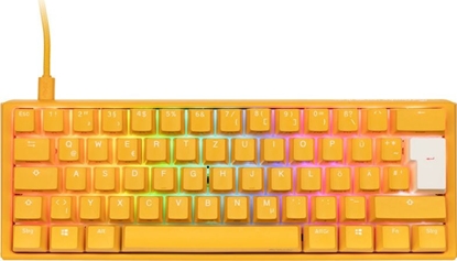 Attēls no Klawiatura Ducky One 3 Yellow Mini Cherry MX Silver (DKON2161ST-PDEPDYDYYYC1)