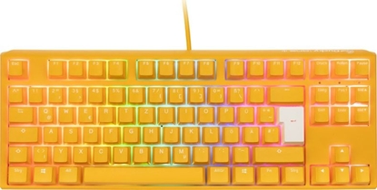 Attēls no Klawiatura Ducky One 3 Yellow TKL Cherry MX Clear (DKON2187ST-WDEPDYDYYYC1)