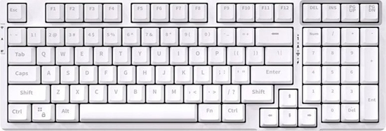 Picture of Klawiatura Endgame Gear VGN V98 Gaming Tastatur, Numbani Switch - weiß (US)