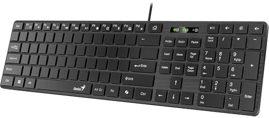 Picture of Klawiatura Genius GENIUS Klawiatura Slimstar K500 Education Bez liter Przewodowa USB czarny