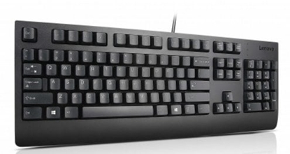 Attēls no Klawiatura Lenovo Keyboard Usb Norwegian Black