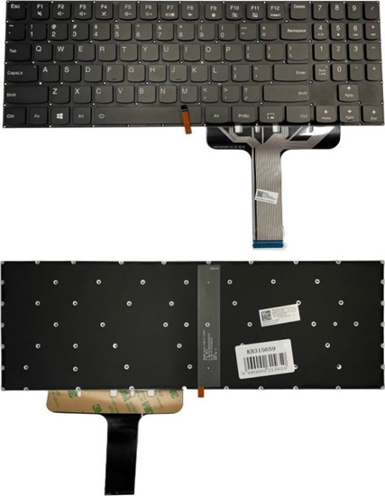 Изображение Klawiatura Lenovo Klawiatura Legion Y530 z biaym podwietleniem US