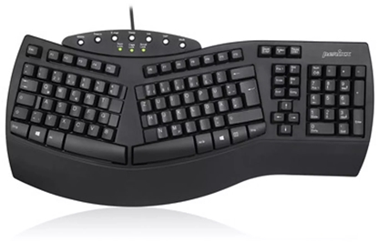 Picture of Klawiatura Perixx Perixx PERIBOARD-512 DE, Ergonomic USB Keyboard, black