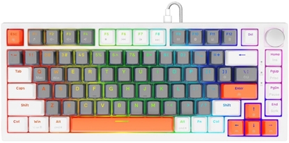 Attēls no Klawiatura Savio Astral 3-color Outemu White Jade (ASTRAL WHITE JADE 3 COLOURS)