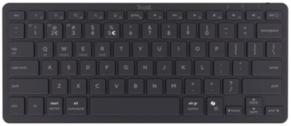 Picture of Klawiatura Trust TRUST Klawiatura Nado II Membranowa Bezprzewodowa czarna