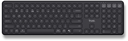 Picture of Klawiatura Trust TRUST klawiatura Vaiya, Bezprzewodowa, CZ/SK, czarny