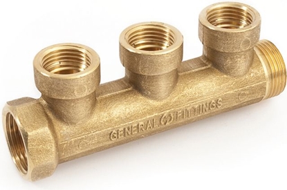 Attēls no Kolektors 3/4'' - 2-ceļi1/2'' iekšējo vītni GF