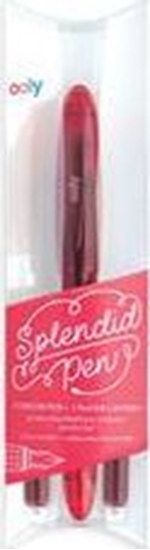 Picture of Kolorowe Baloniki Pióro wieczne Splendid czerwone + 3 naboje