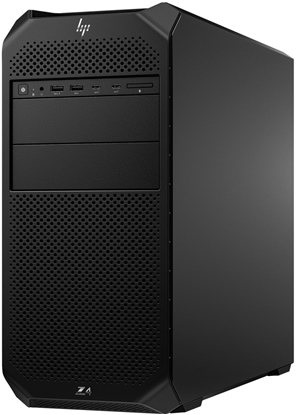 Attēls no Komputer HP Workstation Z4 G5 - Tower - 4U - 1 x Xeon W W3-2535 / 3.5 GHz - RAM 64 GB - SSD 1 TB - Z Turbo Drive, NVMe, TLC - RTX 4000 Ada - 1GbE - Win 11 Pro - Monitor: aden - Tastatur: niemiecki - czarny - Smart Buy