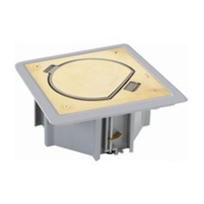 Attēls no Kontakt-Simon Connect Wkad K45 puszki z gniazdem pojedynczym z/u 16A IP68 mosidz (TSC-KSE2-23-71)