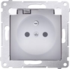 Picture of Kontakt-Simon Gniazdo pojedyncze Simon 54 hermetyczne uziemienie 16A IP44 biay (DGZ1BUZ.01/11A)