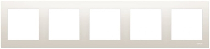 Attēls no Kontakt-Simon Ramka piciokrotna SIMON54 uniwersalna kremowe - DR5/41