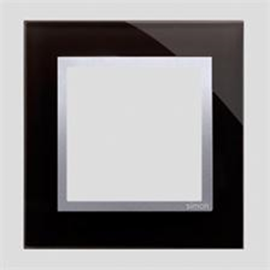 Изображение Kontakt-Simon Ramka pojedyncza SIMON54 NATURE szklana ksiycowa lawa - DRN1/74