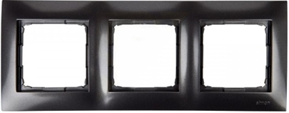 Attēls no Kontakt-Simon Ramka potrójna SIMON54 uniwersalna antracyt - DR3/48