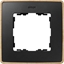 Изображение Kontakt-Simon Simon Detail 82 Ramka pojedyncza Detail SELECT-drewno GRAFIT / podstawa Drewno 8201610-271