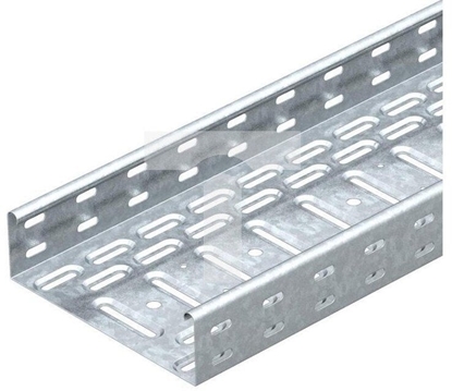 Attēls no Korytko kablowe perforowane 100x60 grubo 0,75mm LKS 60/100/0,75 3M LKS 610 3M FS 6048812 /3m/