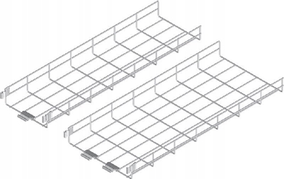 Attēls no Korytko siatkowe z czn. zatrzaskowym zgrzewanym KDSZ100H60/3 940110 /3m/