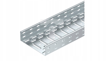 Attēls no Koryto kablowe perforowane 60x150x3000 St FS LKS 615 3M FS 6048814 /3m/