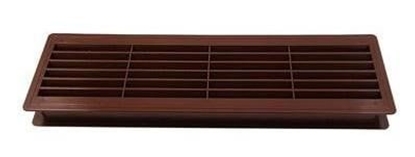 Picture of Kratka drzwiowa nawiewna brzowa