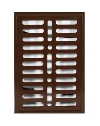 Picture of Kratka metalowa malowana brzowa 140x210mm