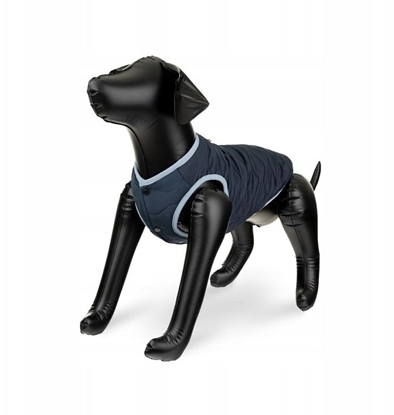 Attēls no Kurtka, dla psa, ciemnoniebieska, pikowana, rozmiar  2XL, 55