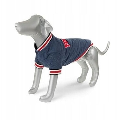 Attēls no Kurtka, dla psa, niebieska, pikowana, rozmiar L, 45