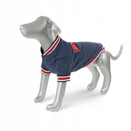 Picture of Kurtka, dla psa, niebieska, pikowana, rozmiar XL, 50