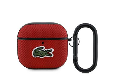Picture of Lacoste Petit Pique Croc Logo Patch Case for Apple AirPods 4