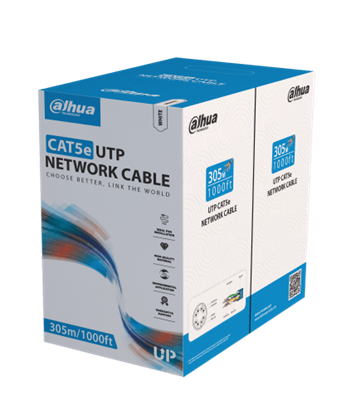Изображение LAN Datortīklu kabelis, DAHUA CAT5E UTP kabelis | iekštelpām | 305m | Cena par metru