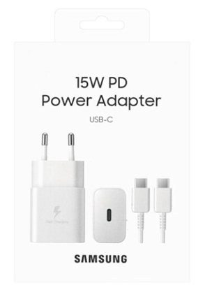 Attēls no Lādētājs Samsung 15W USB Type-C Power Adapter White