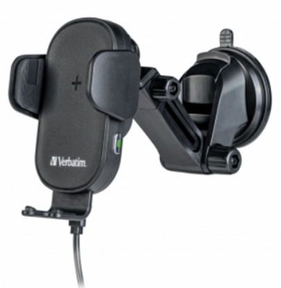 Picture of Lādētājs Verbatim FWC-01 Qi Fast Wireless Car Charger