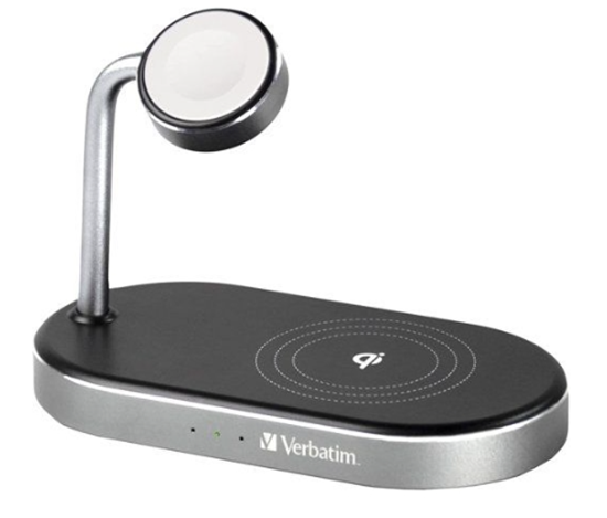 Picture of Lādētājs Verbatim WCS-02 3-in-1 Charging Stand