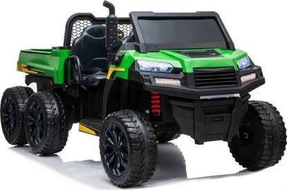 Attēls no Lean Cars Pojazd Na Akumulator A730-2 Zielono-Czarny 24V