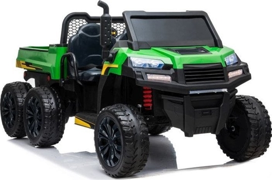 Picture of Lean Cars Pojazd Na Akumulator A730-2 Zielono-Czarny 24V
