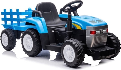 Picture of Lean Cars Traktor Pojazd na Akumulator A009B Niebieski