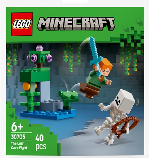 Picture of LEGO 30705 The Lush Cave Fight Building Set