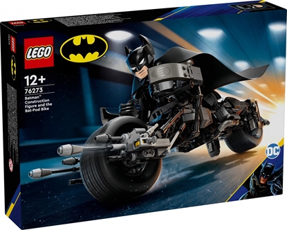 Attēls no LEGO DC Super Heroes 76273 Batman Constr.Figure with Batpod