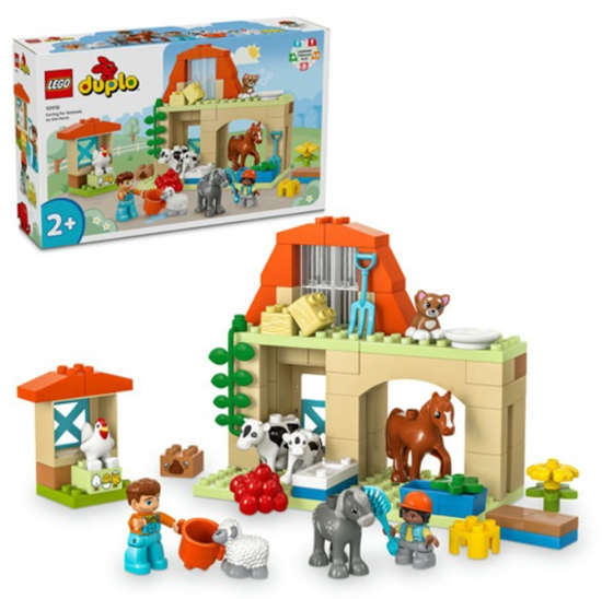 Изображение LEGO Duplo 10416 Caring for Animals at the Farm Constructor