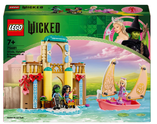 Picture of LEGO Wicked Glinda, Elphaba and Nessarose at Shiz University 75681 Constructor