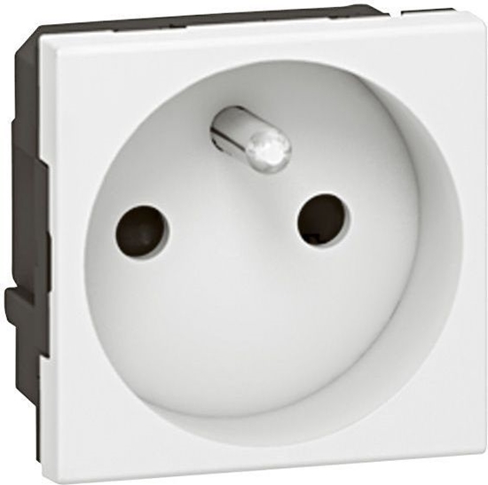 Изображение Legrand Gniazdo pojedyncze z/u MOSAIC 16A biae - 077113